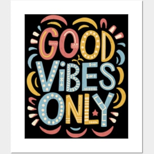 Good Vibes Only Posters and Art